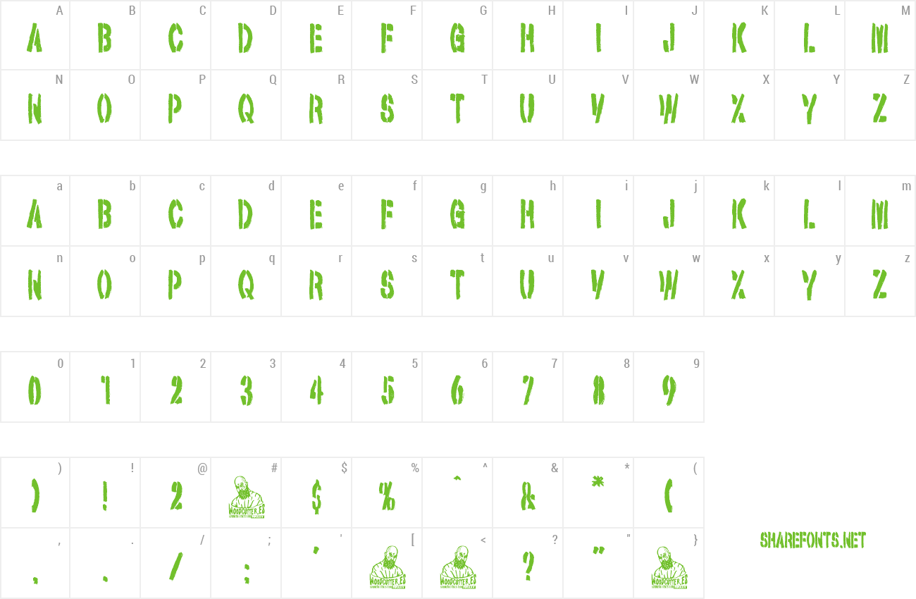 Font Night Operation preview